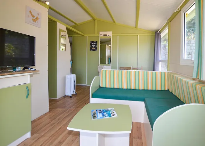 Stacaravan In Camping